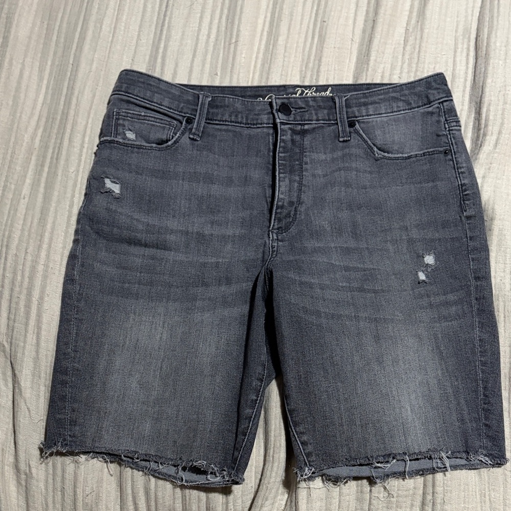 Universal Thread Women's Dark Gray High Waist Shorts